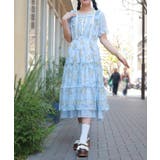 レース×ブーケティアードワンピース | axes femme | 詳細画像4 