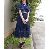 フリルメローケープワンピース | axes femme | 詳細画像11 