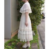 フリルメローケープワンピース | axes femme | 詳細画像2 