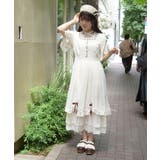ローズ×はしごレースワンピース | axes femme | 詳細画像16 