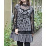 フロッキーローズチュニック | axes femme | 詳細画像1