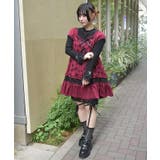 フロッキーローズチュニック | axes femme | 詳細画像7