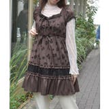 茶 | フロッキーローズチュニック | axes femme