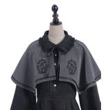 フレーム刺繍ケープワンピース | axes femme | 詳細画像11 