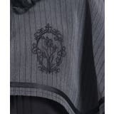 フレーム刺繍ケープワンピース | axes femme | 詳細画像13 