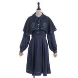 フレーム刺繍ケープワンピース | axes femme | 詳細画像17 