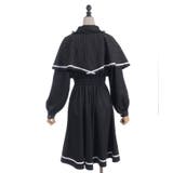 フレーム刺繍ケープワンピース | axes femme | 詳細画像28 