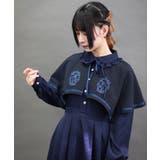 フレーム刺繍ケープワンピース | axes femme | 詳細画像5 