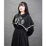 フレーム刺繍ケープワンピース | axes femme | 詳細画像6 