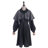 フレーム刺繍ケープワンピース | axes femme | 詳細画像8 