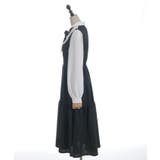 猫刺繍ブロッキングワンピース | axes femme | 詳細画像12 