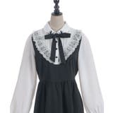 猫刺繍ブロッキングワンピース | axes femme | 詳細画像14 