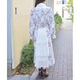 フレーズローズ柄ワンピース | axes femme | 詳細画像3