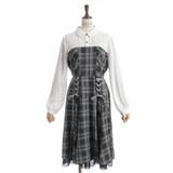 ビスチェ切替レースアップワンピース | axes femme | 詳細画像9 