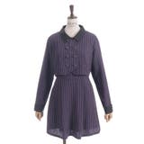 バイカラーサックワンピース | axes femme | 詳細画像16 