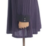 バイカラーサックワンピース | axes femme | 詳細画像23 