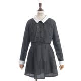 バイカラーサックワンピース | axes femme | 詳細画像26 