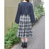 レイヤード風ティアードワンピース | axes femme | 詳細画像3 