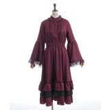 ジャボブローチ付ロングワンピース | axes femme | 詳細画像25