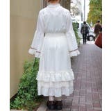 ジャボブローチ付ロングワンピース | axes femme | 詳細画像3