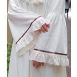 ジャボブローチ付ロングワンピース | axes femme | 詳細画像6