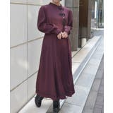 タッセル付チャイナワンピース | axes femme | 詳細画像10 