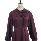 タッセル付チャイナワンピース | axes femme | 詳細画像15 