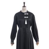 タッセル付チャイナワンピース | axes femme | 詳細画像26 