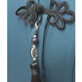 タッセル付チャイナワンピース | axes femme | 詳細画像5 