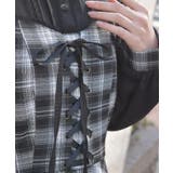 ビスチェ切替チェック柄ワンピース | axes femme | 詳細画像12 