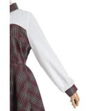 ビスチェ切替チェック柄ワンピース | axes femme | 詳細画像19 