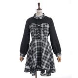 ビスチェ切替チェック柄ワンピース | axes femme | 詳細画像27 