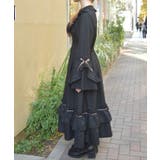 ローズ×リボン姫袖ワンピース | axes femme | 詳細画像2 