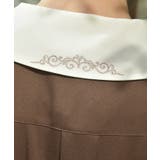 リボンセット刺繍ロングワンピース | axes femme | 詳細画像4 