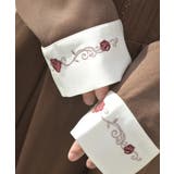 リボンセット刺繍ロングワンピース | axes femme | 詳細画像5 