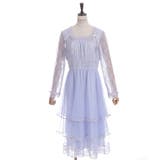 レースティアードチュールワンピース | axes femme | 詳細画像11 