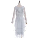 レースティアードチュールワンピース | axes femme | 詳細画像22 