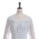 レースティアードチュールワンピース | axes femme | 詳細画像23 