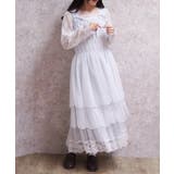 レースティアードチュールワンピース | axes femme | 詳細画像8 