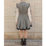 ねこ刺繍ミニワンピース | axes femme | 詳細画像3 