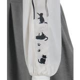 ねこ刺繍ミニワンピース | axes femme | 詳細画像30 