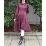 Ｗ釦フィッシュテールワンピース | axes femme | 詳細画像10 