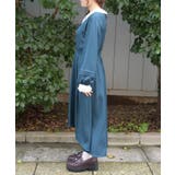 Ｗ釦フィッシュテールワンピース | axes femme | 詳細画像2 