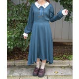 Ｗ釦フィッシュテールワンピース | axes femme | 詳細画像4 