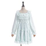 ギャザーフリル長袖ワンピース | axes femme | 詳細画像10