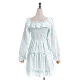 ギャザーフリル長袖ワンピース | axes femme | 詳細画像12