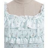 ギャザーフリル長袖ワンピース | axes femme | 詳細画像13