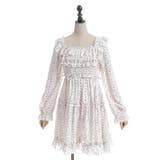 ギャザーフリル長袖ワンピース | axes femme | 詳細画像16