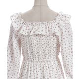 ギャザーフリル長袖ワンピース | axes femme | 詳細画像22