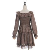 ギャザーフリル長袖ワンピース | axes femme | 詳細画像26